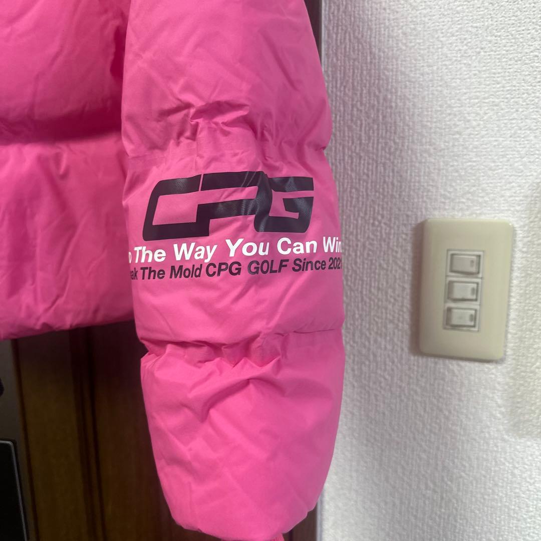 CPG ショート丈ダウンジャケット ピンク