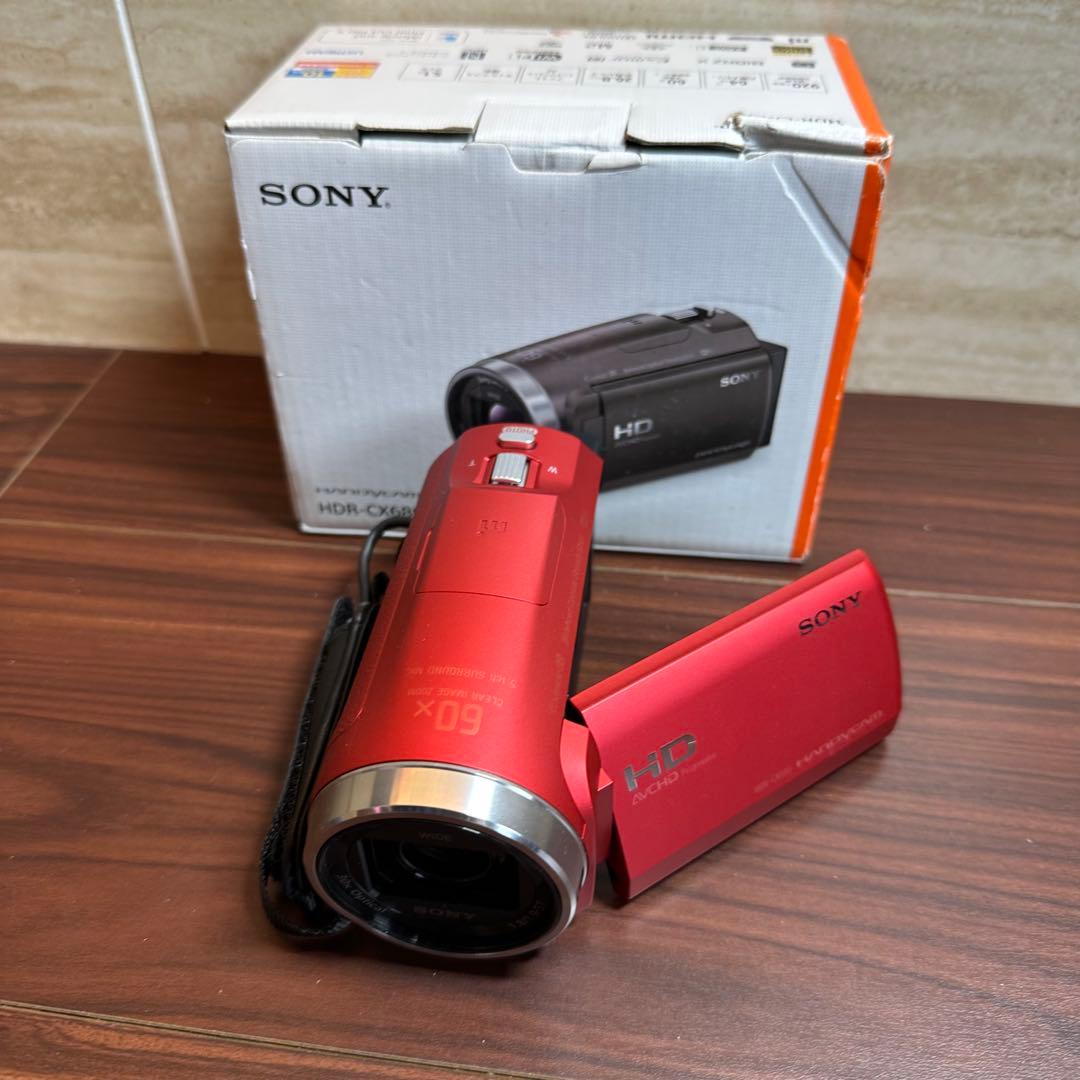 SONY HDR-CX680 ビデオカメラ ほぼ新品 5566