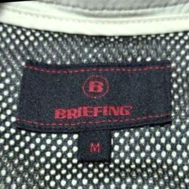 ブリーフィング　WINDPULLOVER ゴルフウェア　ベージュ　サイズM