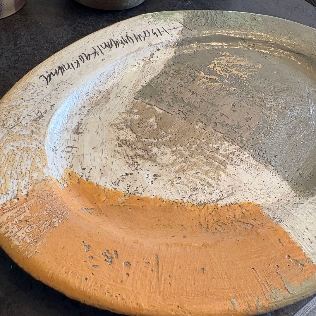 東恩納美架さんオーバル皿