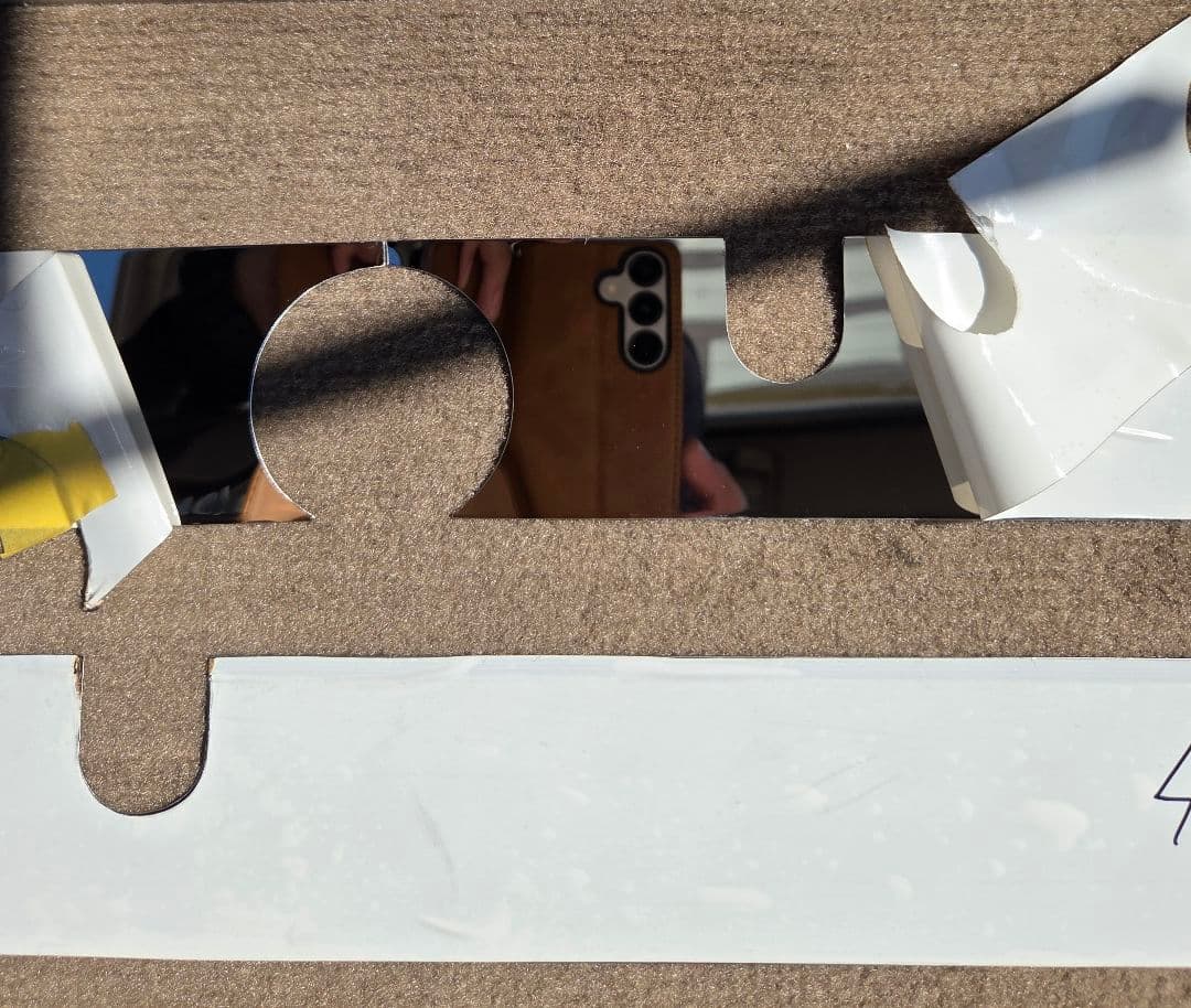 17スーパーグレート等　ワイパーパネル　バラさず取り付けセパレートタイプ6ピース