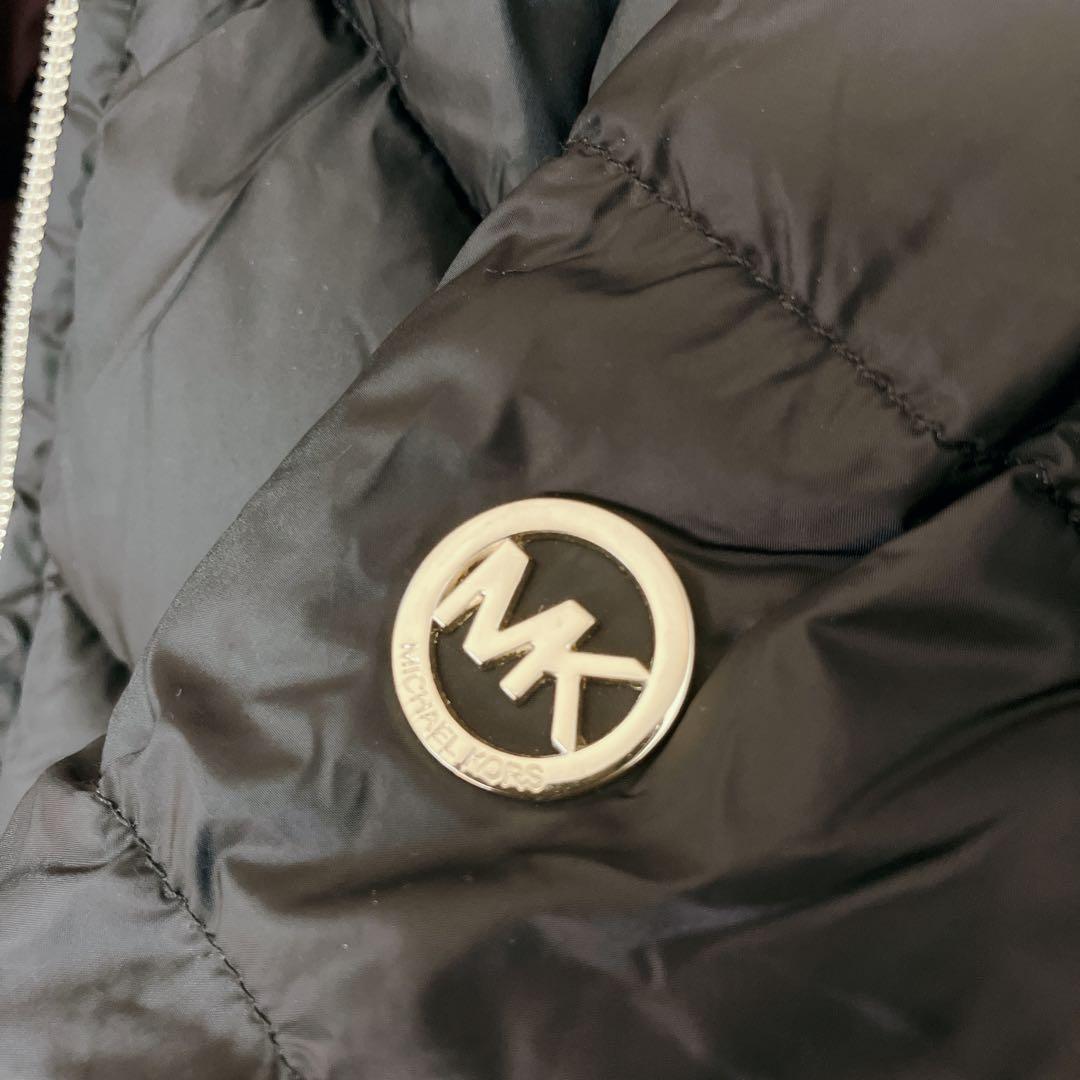 A3347【マイケルコース】✨値下げ中✨ブラック キルティング ダウンジャケット