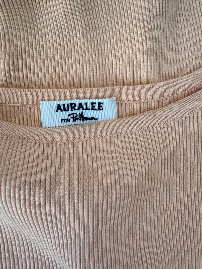 【AURALEE×Ron Herman】別注リブノースリーブ