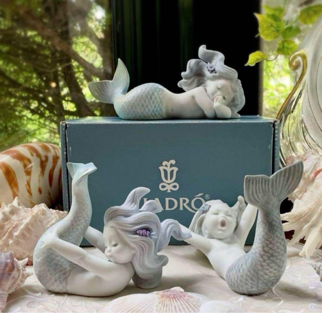 【おまとめ】リヤドロ LLADRO ◆リトルマーメイド・シリーズ3点