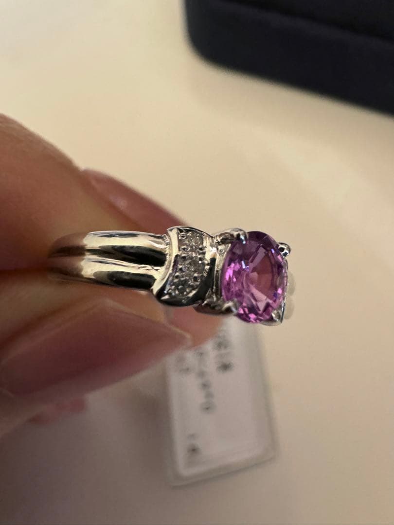 しゅうか ピンクサファイア 指輪