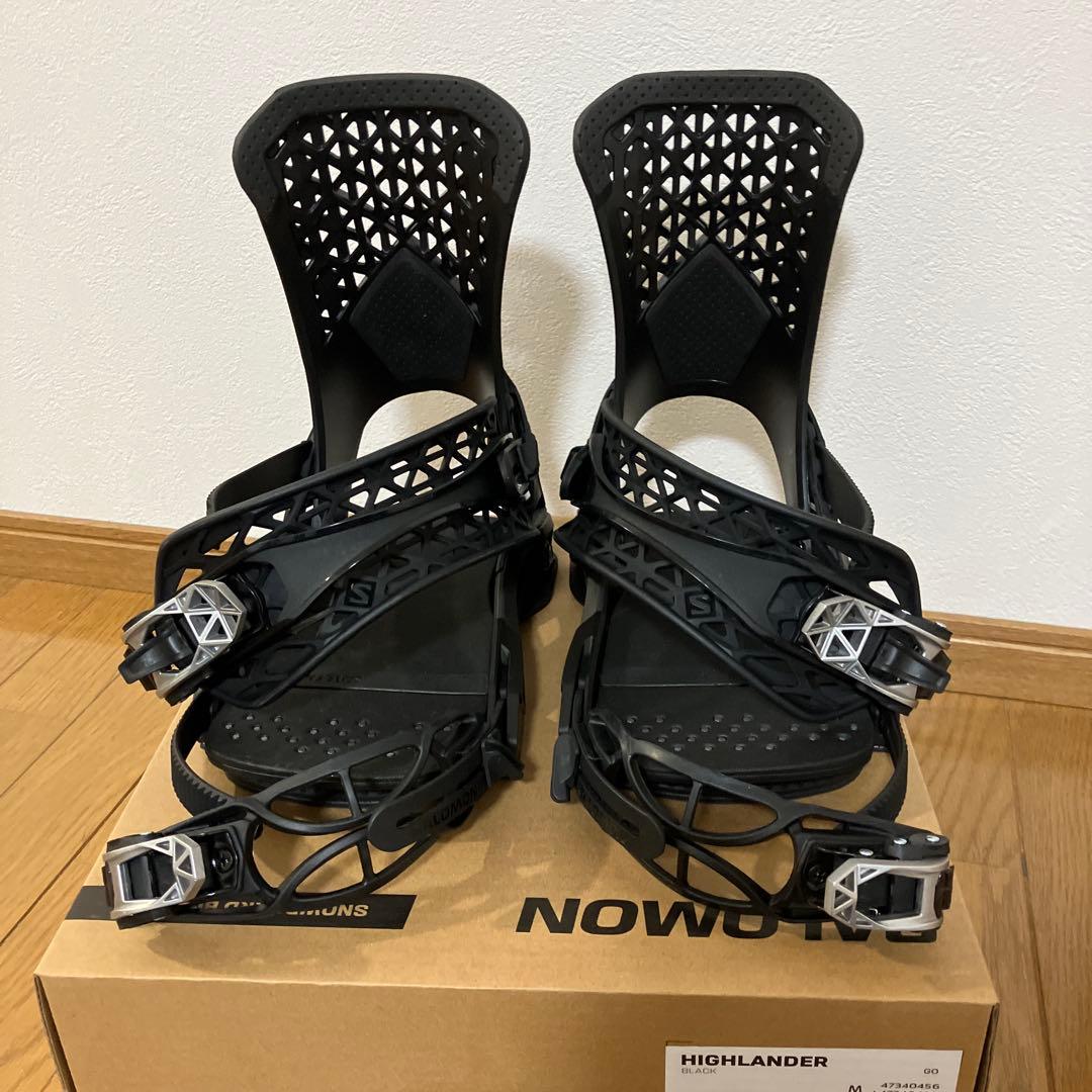 新品未使用 SALOMON HIGHLANDER 24-25モデル BKサイズM