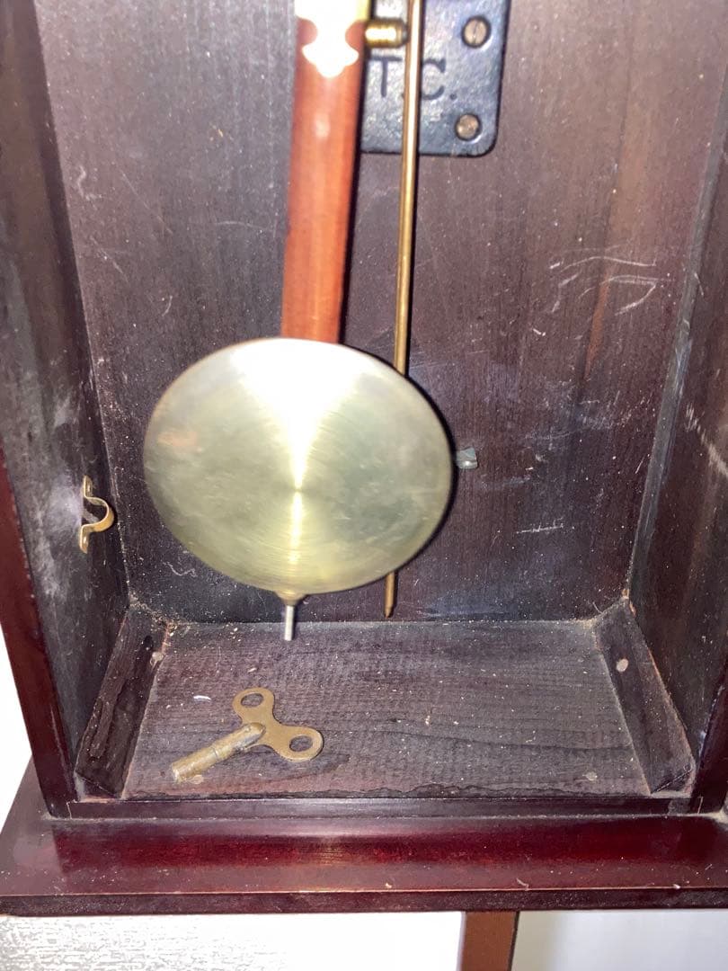 堀田時計 クラウンファン チンチャン打ち 数打ち式柱時計