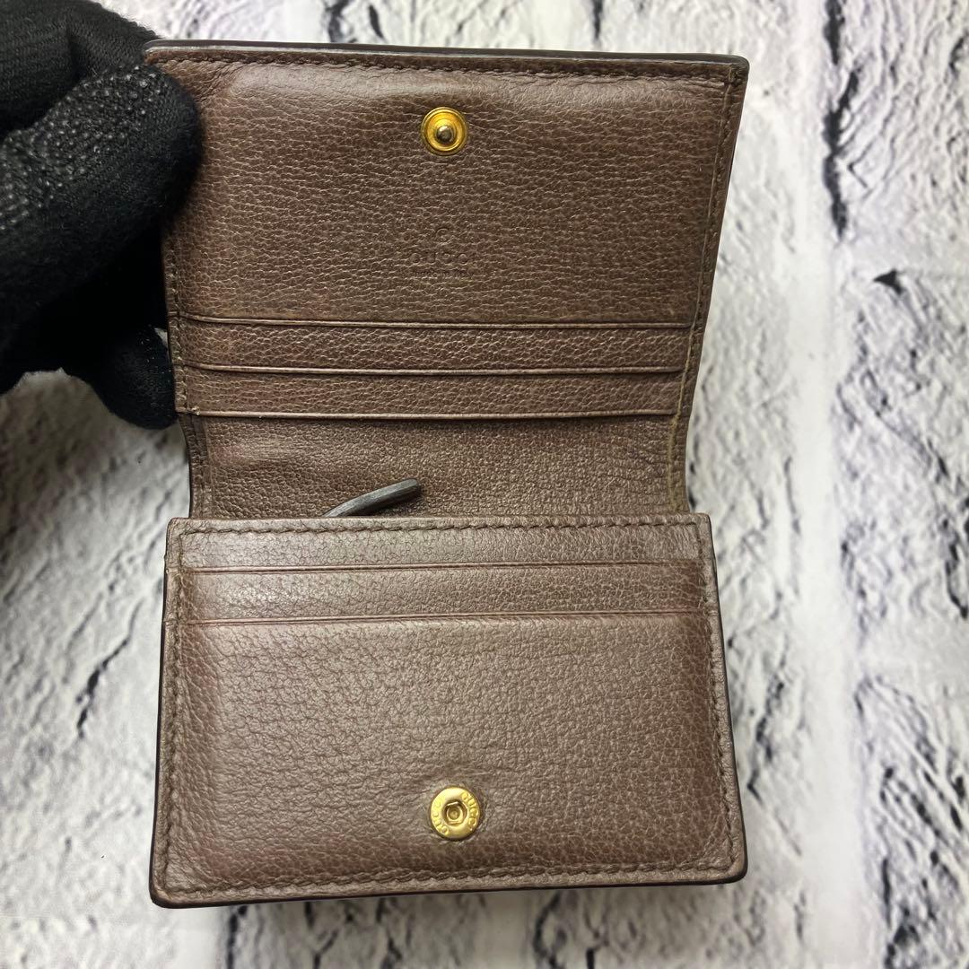 グッチ✨マーモント シェリーライン GGスプリーム オフィディア 二つ折り財布