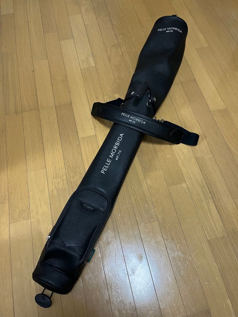 PELLE MORBIDA GOLF PG-016 ブラック キャディバッグ