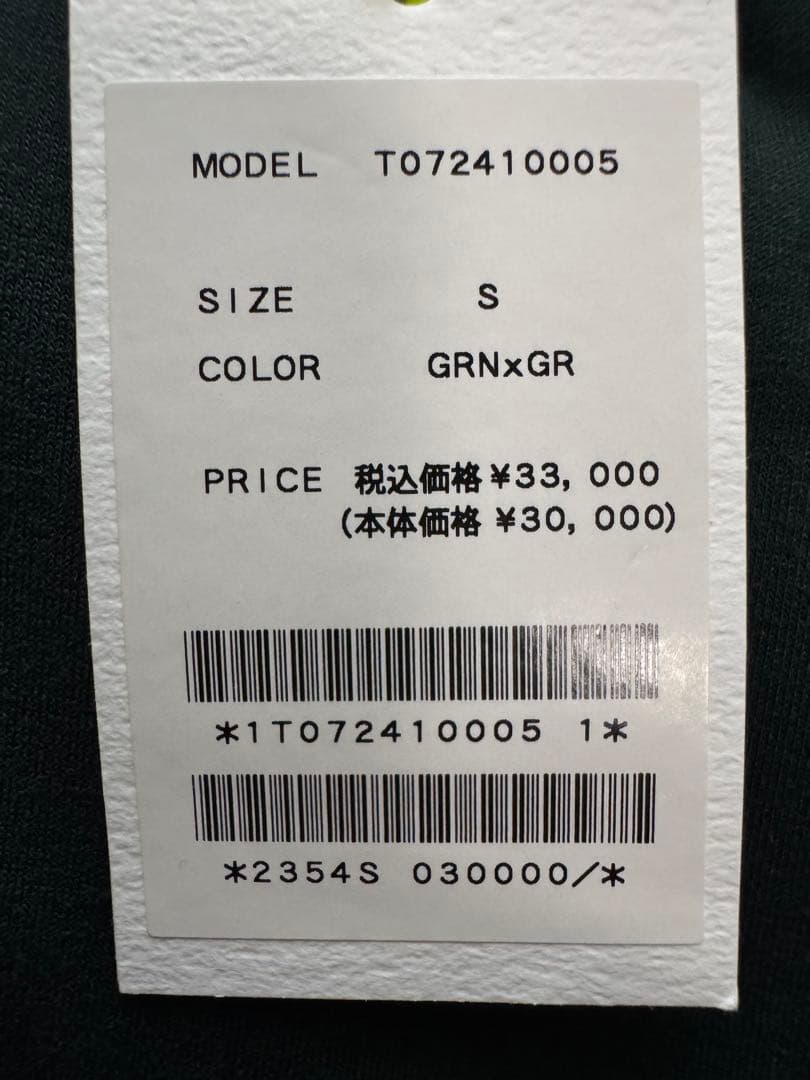 新品未使用　TFW49 パンツ　サイズS