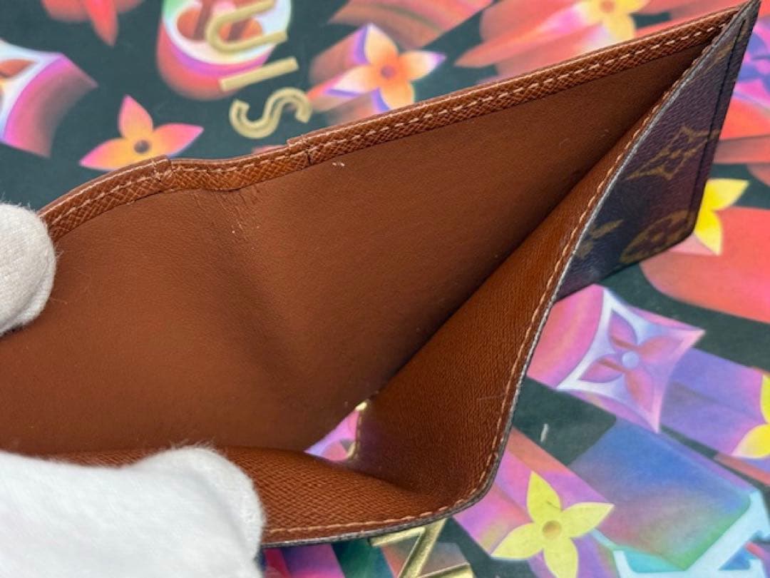 極美品！ルイヴィトン　ポルトビエ・6カルトクレディ　二つ折り財布