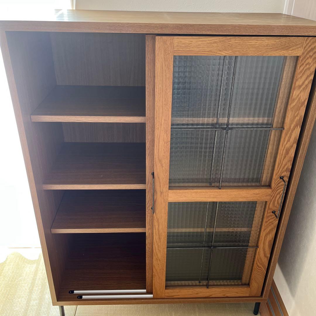 a.depeche アデペシュ カデル スライドガラスキャビネット