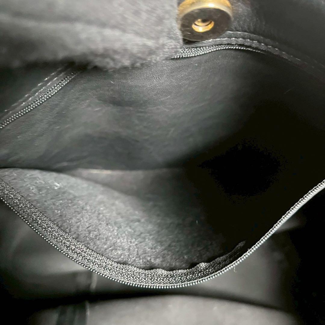 バッグ Vintage Coach leather Tote bag black