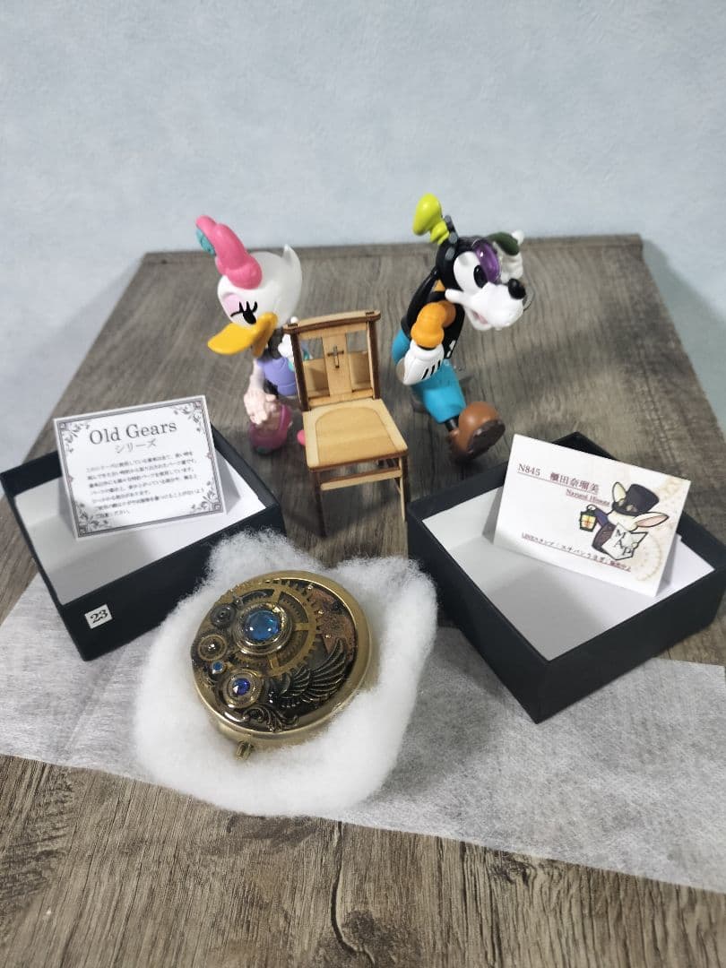 スチームパンク ☆☆個展雑貨 no.23 ブルー