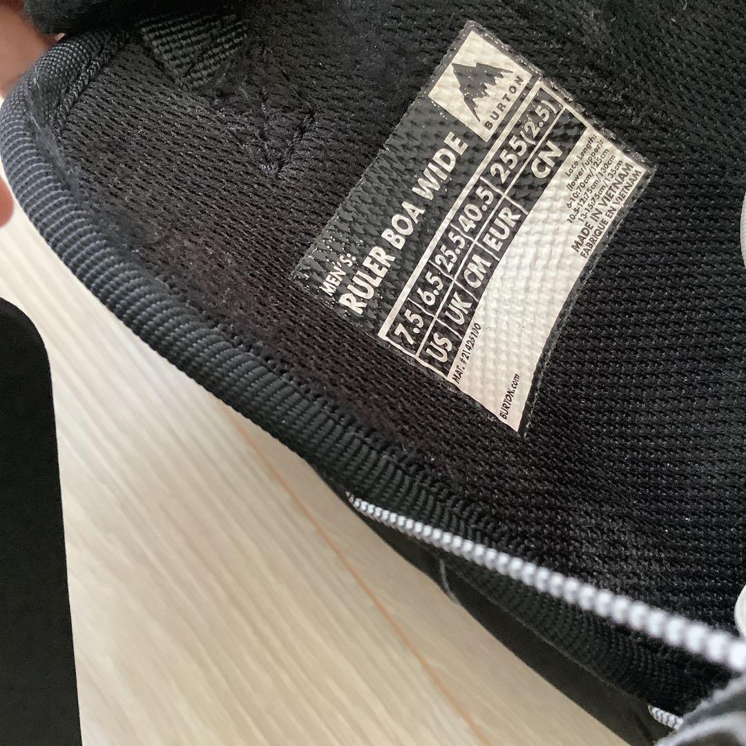 015BURTON RULER BOA WIDE25.5メンズスノーボードブーツ