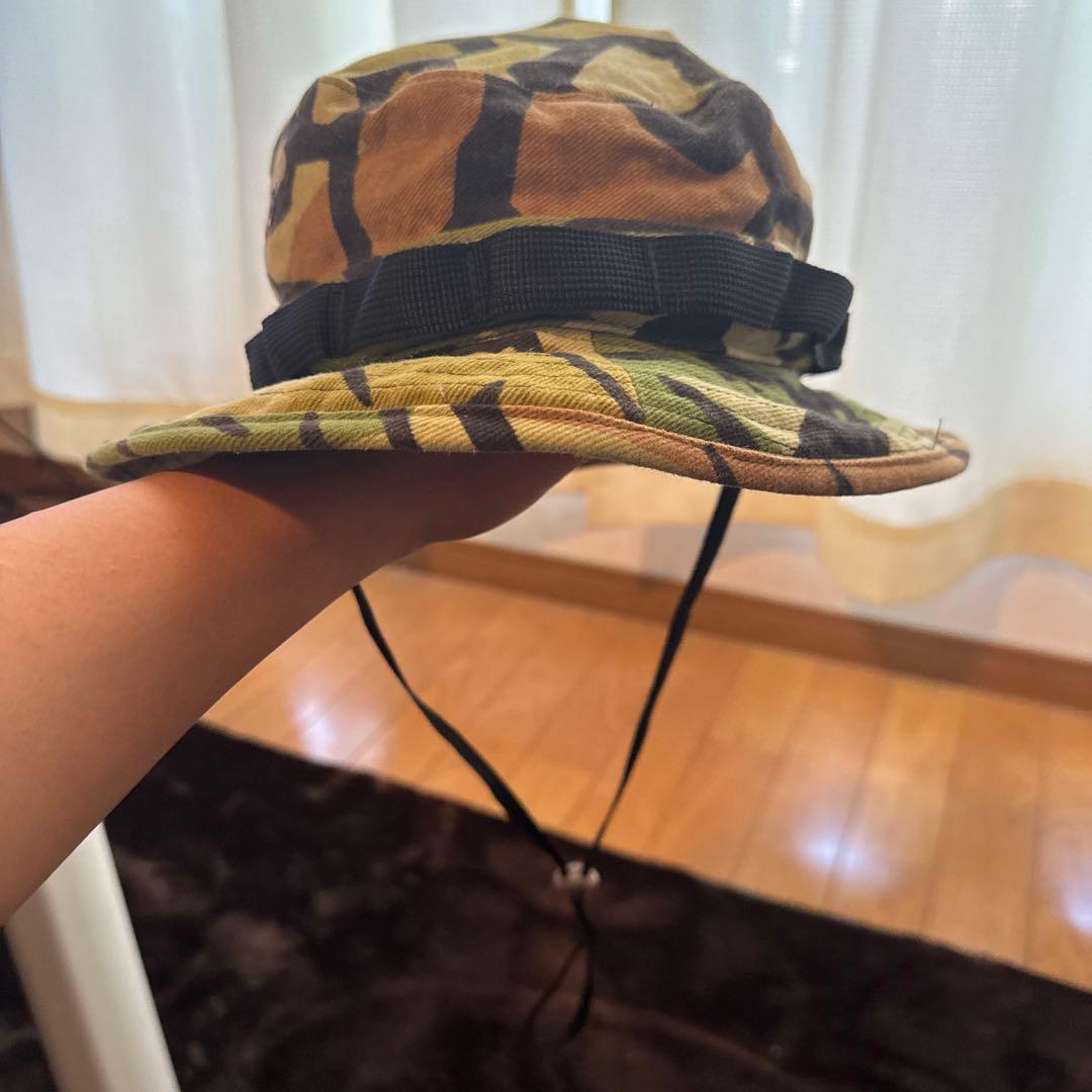 迷彩 バケットハット 調整可能