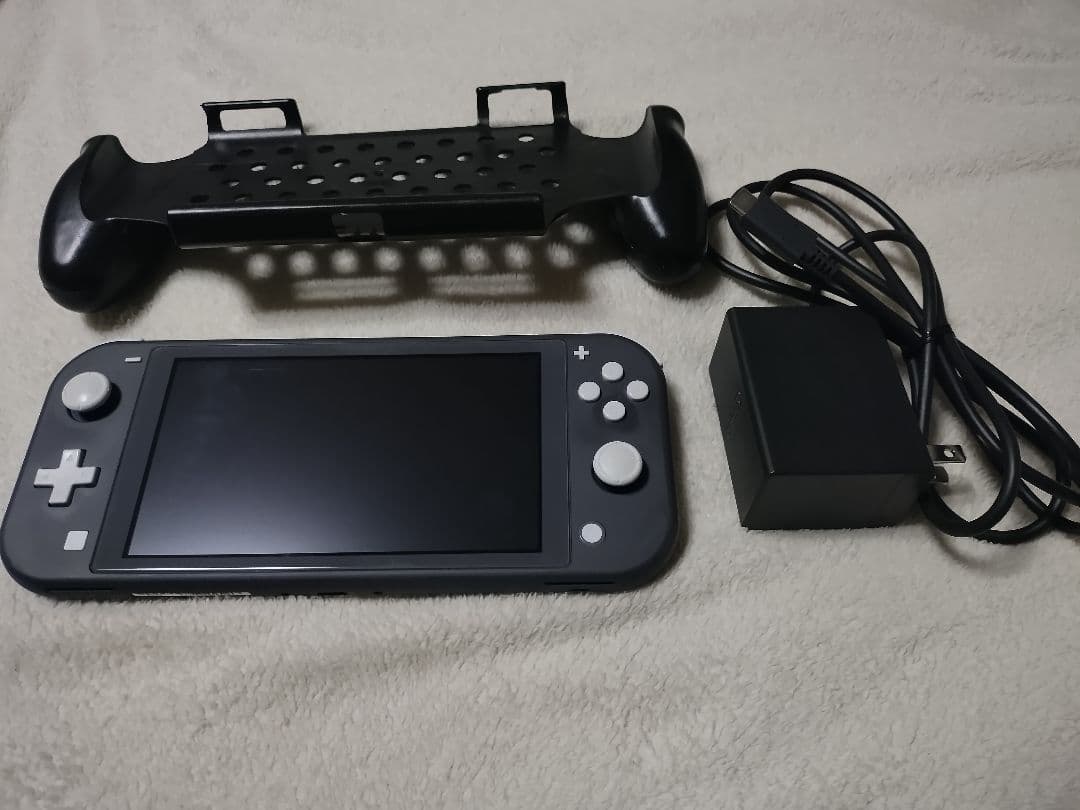 Nintendo Switch Lite グレー 本体＆充電ケーブル＋オマケ付