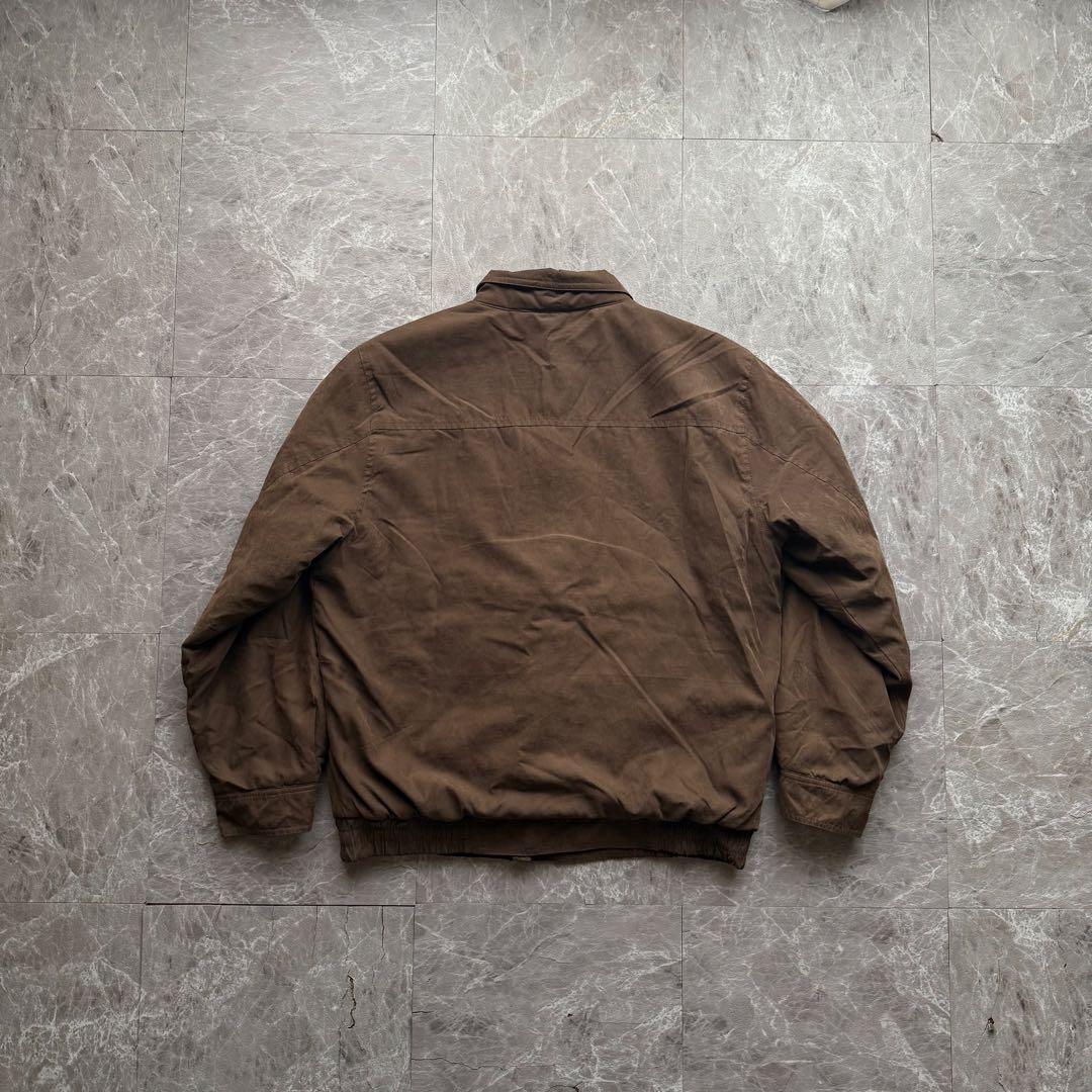 TLANCE PORT 短丈　スエードレザー　スウィングトップ　ハリントン　中綿