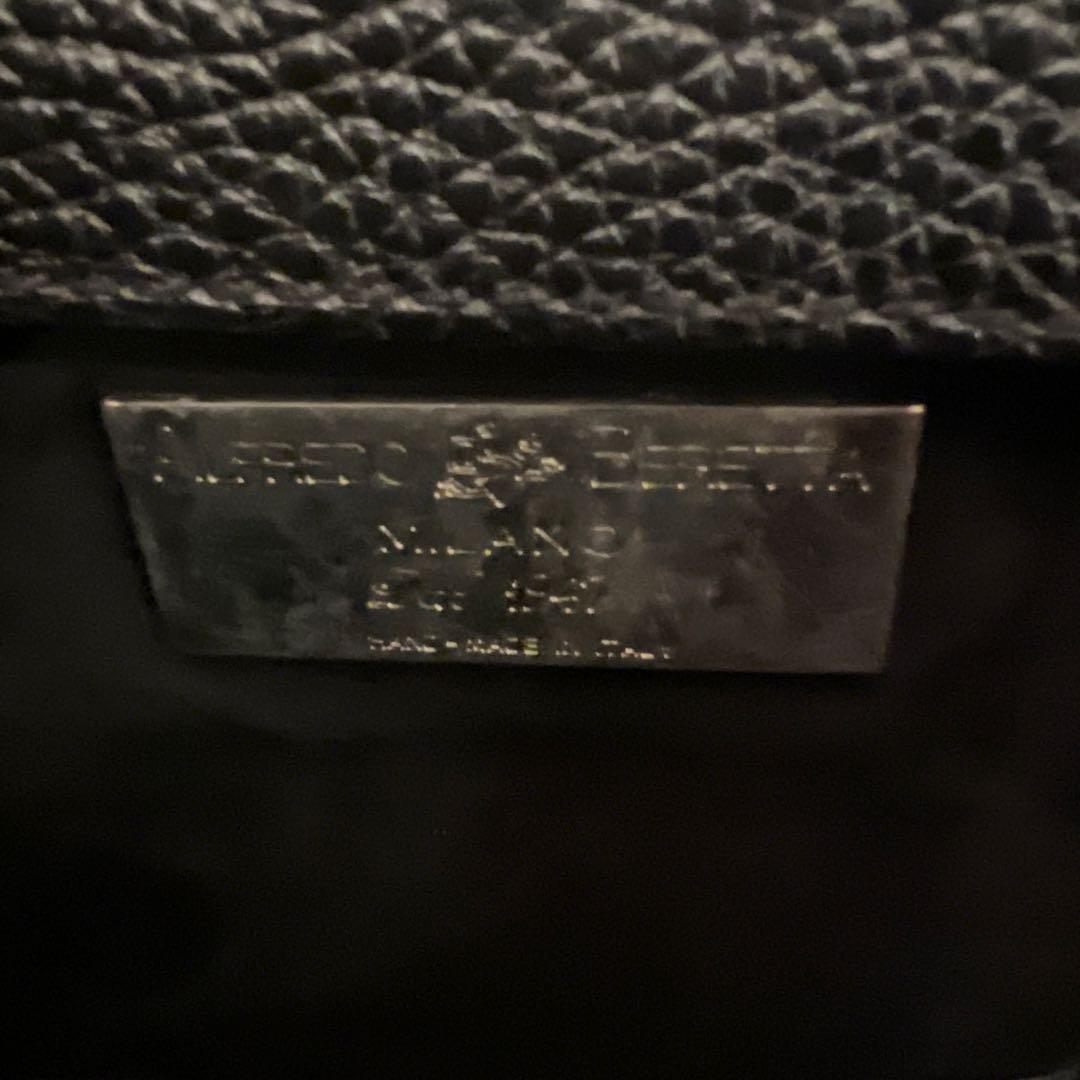 超美品　アルフレッドベレッタ ブラック　シルバー　40 バーキン　HERMES
