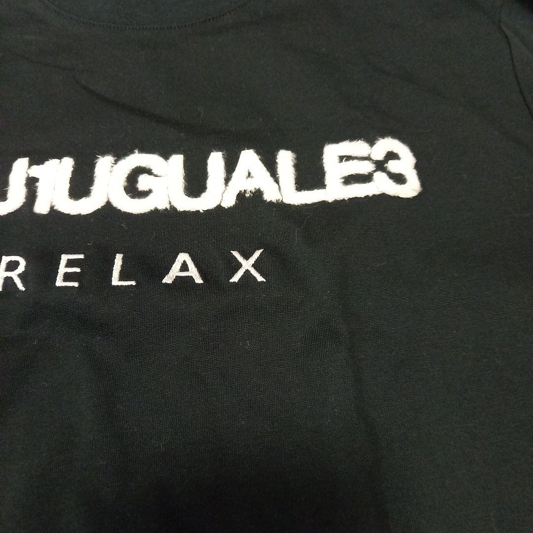 ウノピュウノウグァーレトレリラックス 未使用品！ 立体ロゴ長袖カットソーサイズM