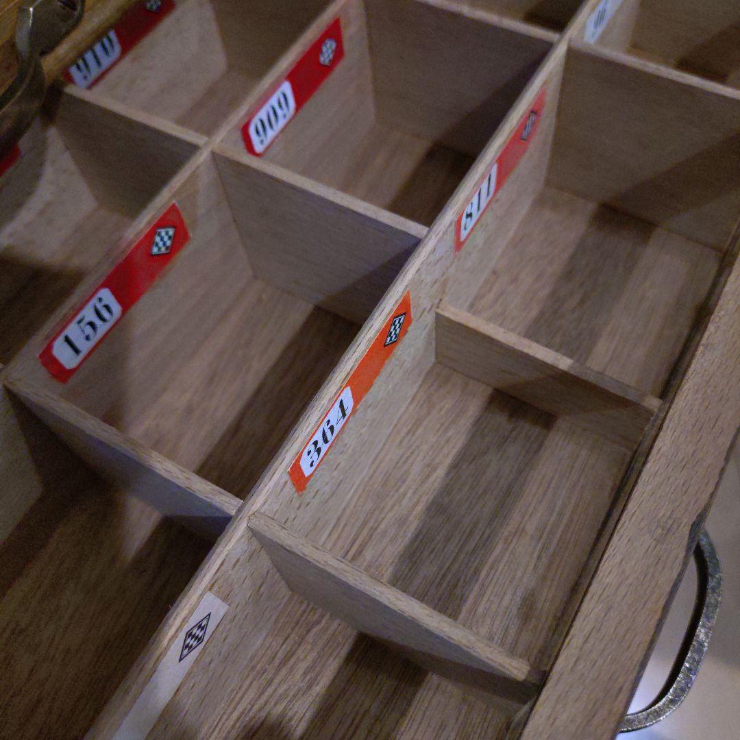 アンティーク スプールキャビネット 糸ケース 店舗什器 ギッターマン 引き出し