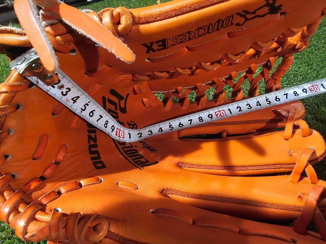 ミズノ　ビューリーグ　軟式　ジュニアサイズ　プラチナM　イチローモデル　オレンジ