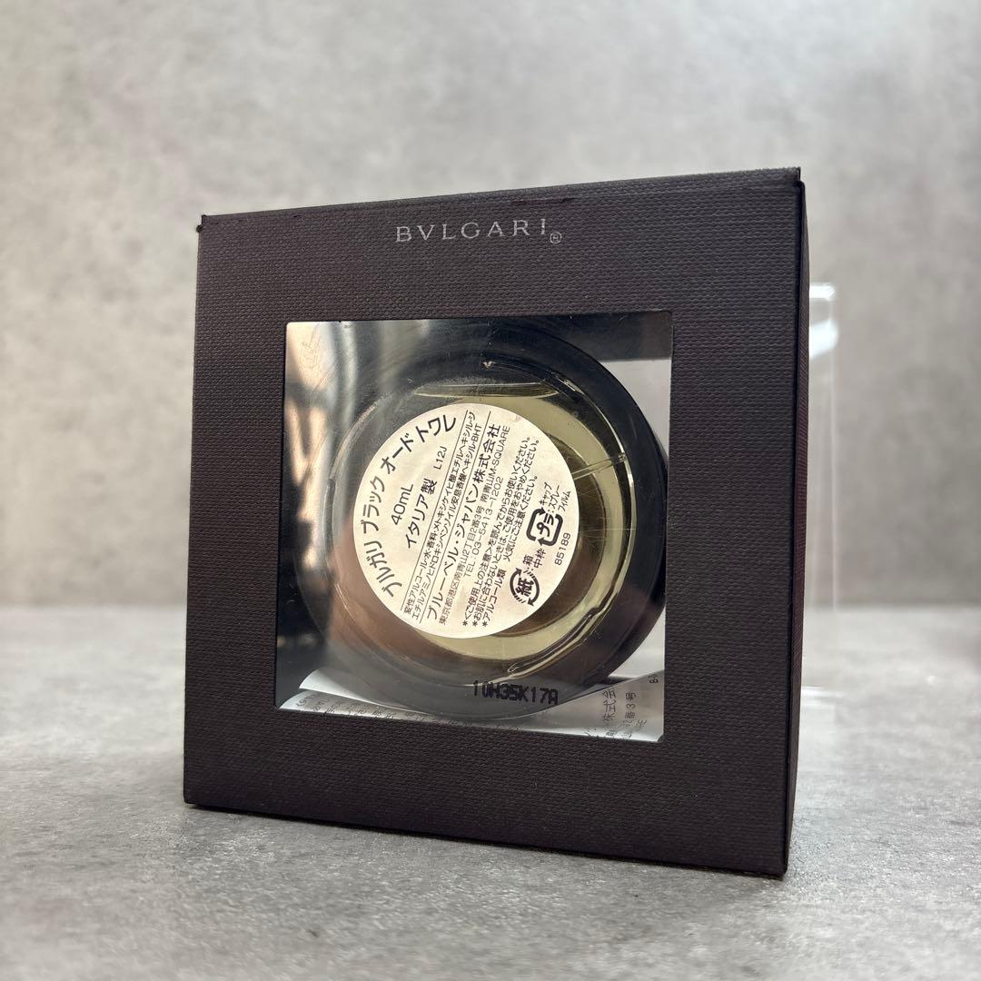 新品！BVLGARI ブルガリ ブラック オードトワレ 40ml 香水