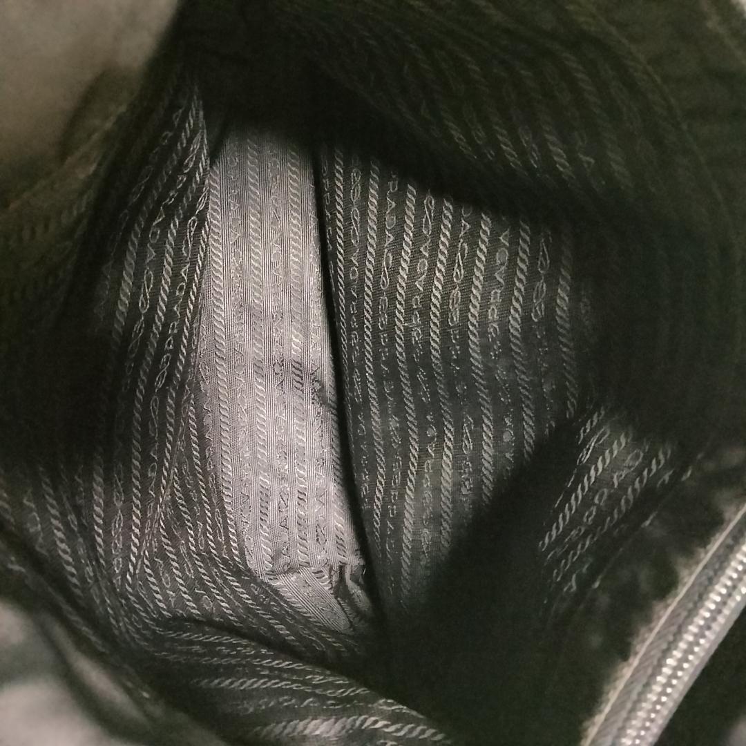 PRADA プラダ トートバッグ ナイロン 黒 ブラック 三角ロゴ