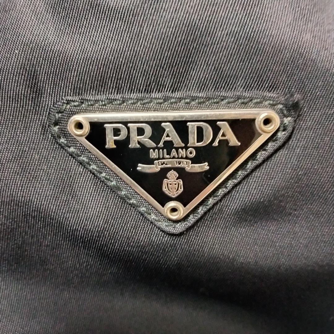 PRADA プラダ トートバッグ ナイロン 黒 ブラック 三角ロゴ