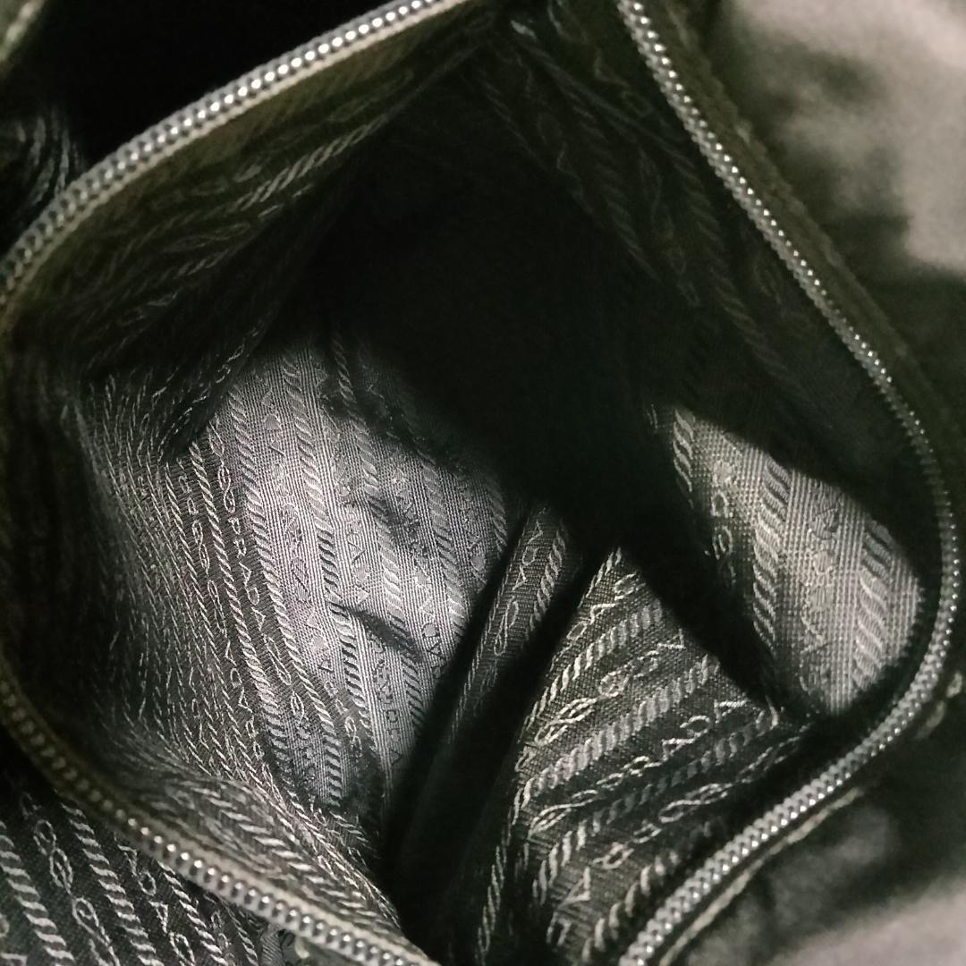 PRADA プラダ トートバッグ ナイロン 黒 ブラック 三角ロゴ