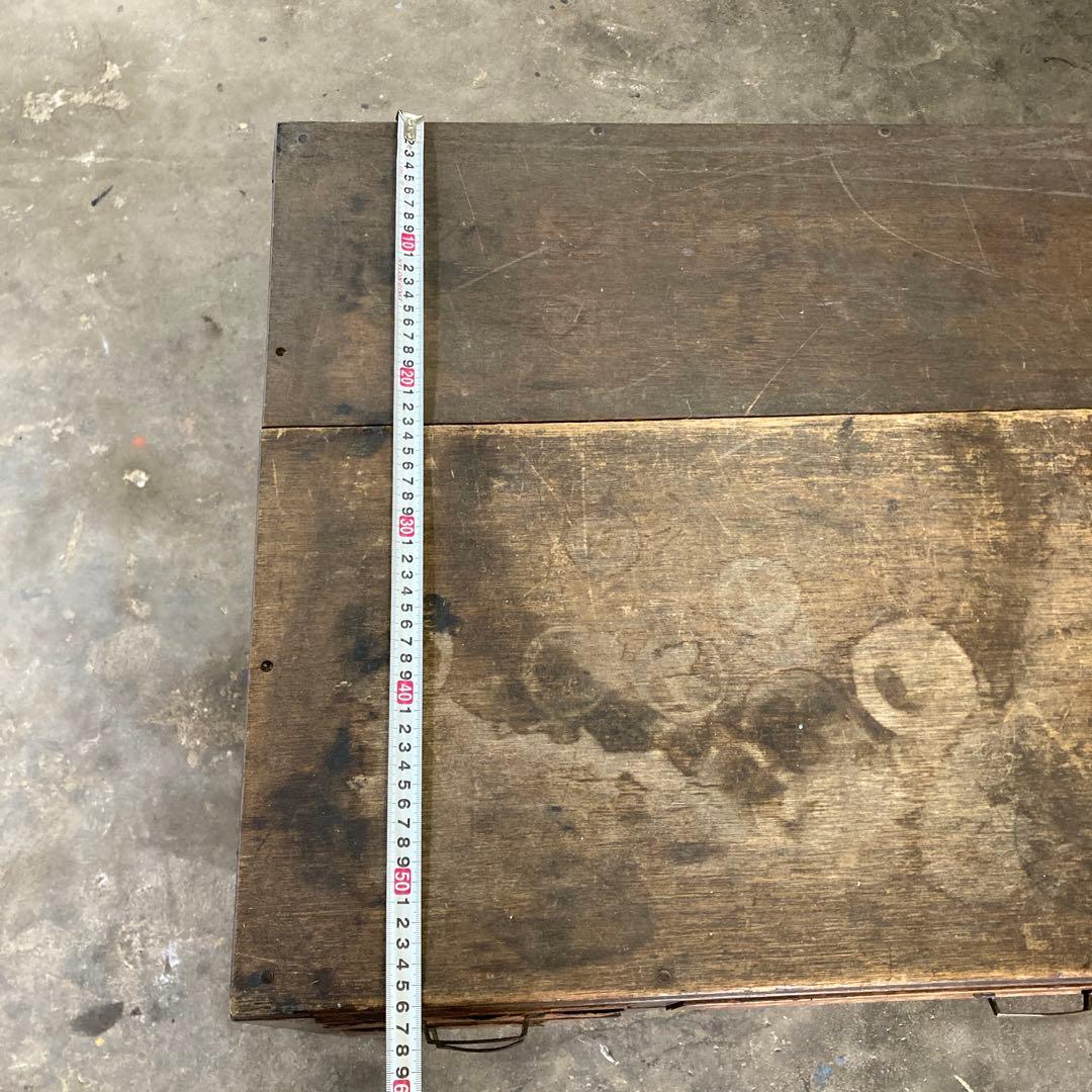 あ*ぃ様 ※引き出し1箇所無し 古い書斎机 瘤木 こぶ化粧 モダン アンティーク