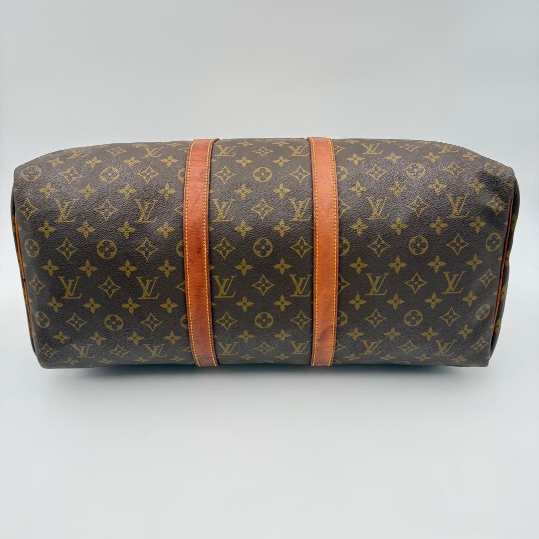 高級　ルイヴィトン　キーポル50 モノグラム ボストンバッグ　大容量　旅行　出張