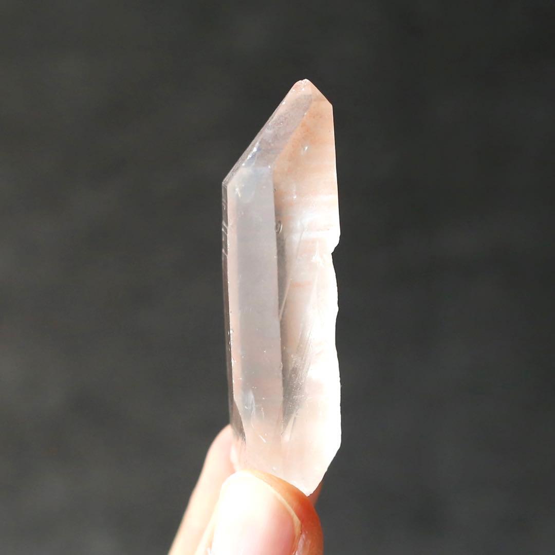 ピンクレムリアンシード クリスタル 水晶 鉱物 原石 希少 カブラル鉱山