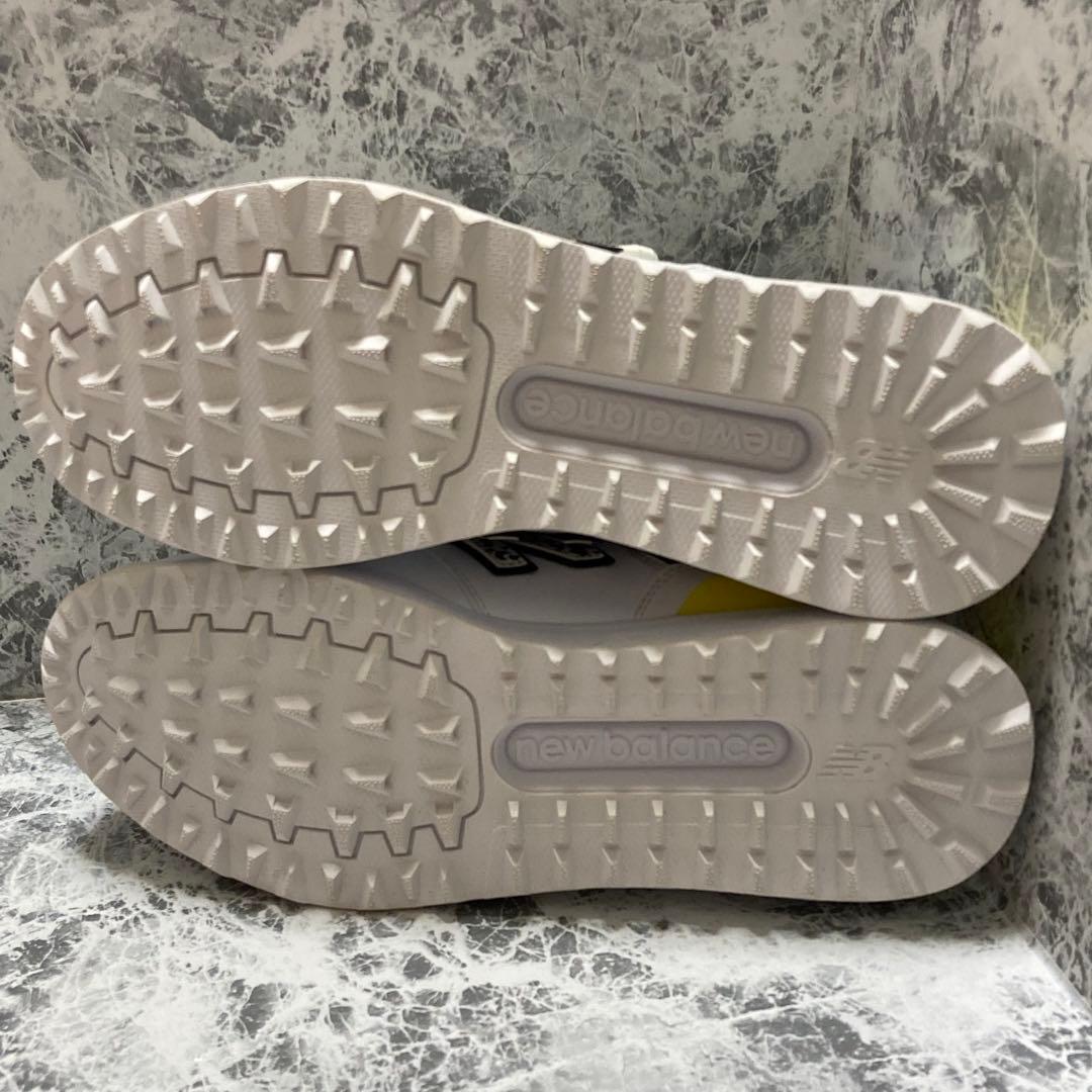 【極美品】ニューバランス ゴルフ ボアダイヤル レザー ホワイト 23.5