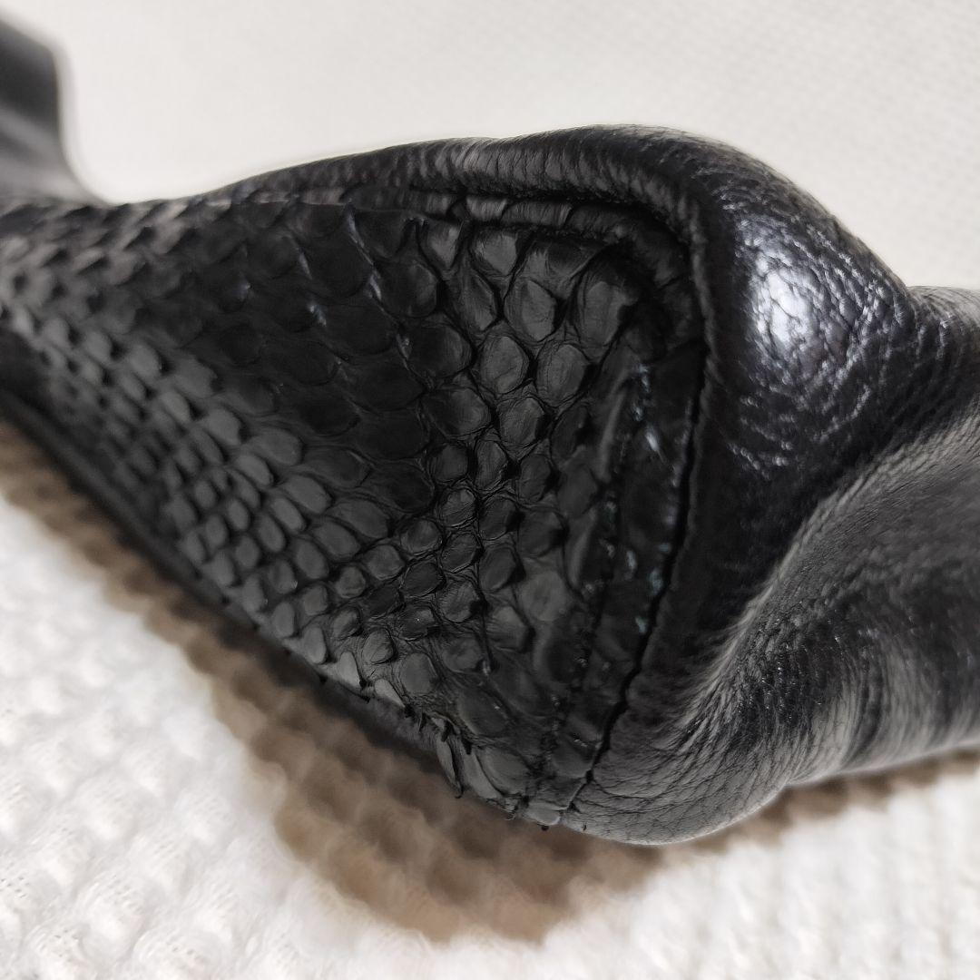 DEAL DESIGN ディールデザイン ウエストバッグ レザー パイソン