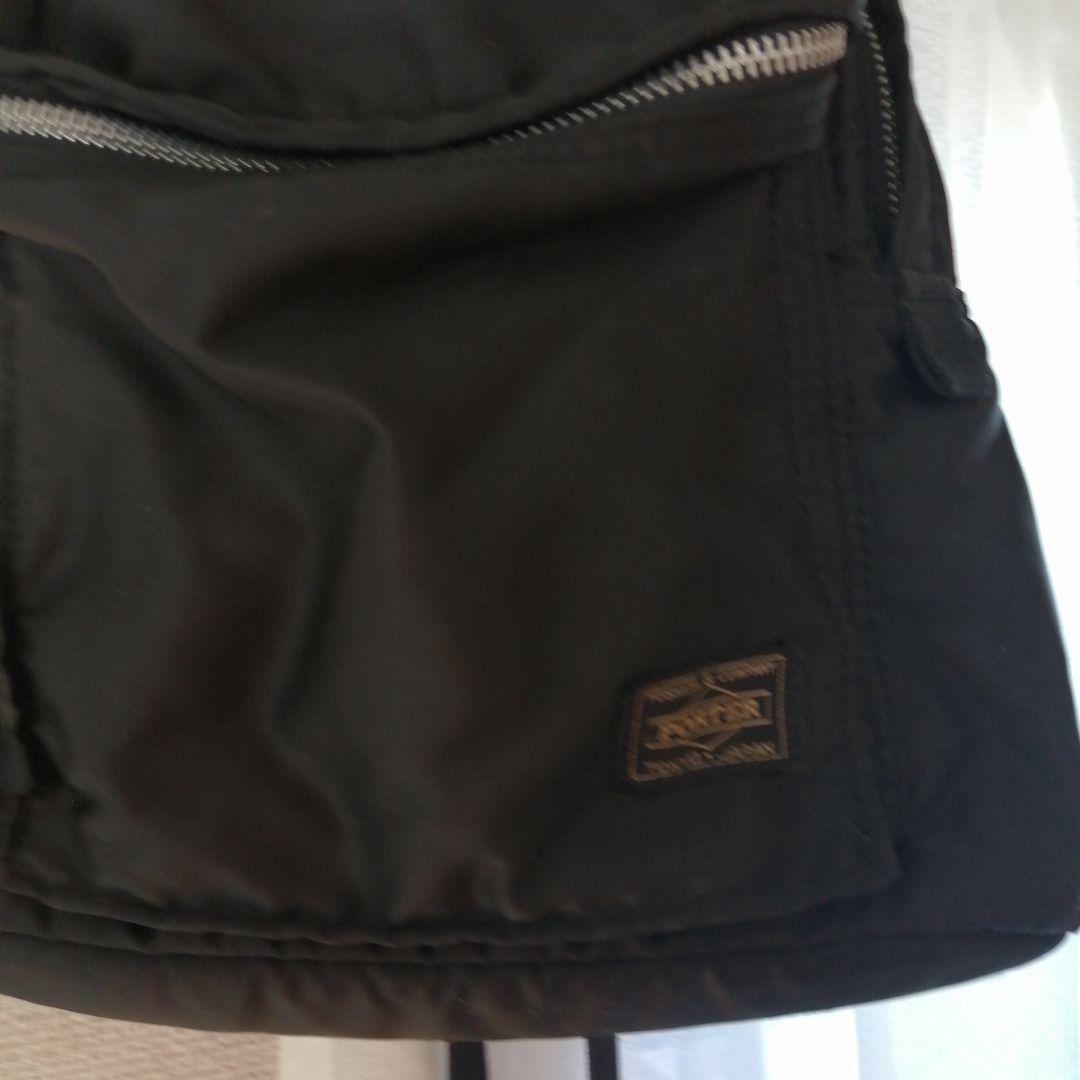 s*a様 ポータ-ブラックナイロンリュック　綺麗