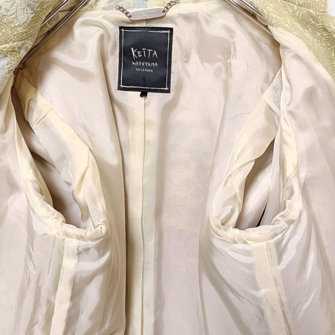 ケイタマルヤマ KEITA MARUYAMA コート 庭園ジャカードスタッズ