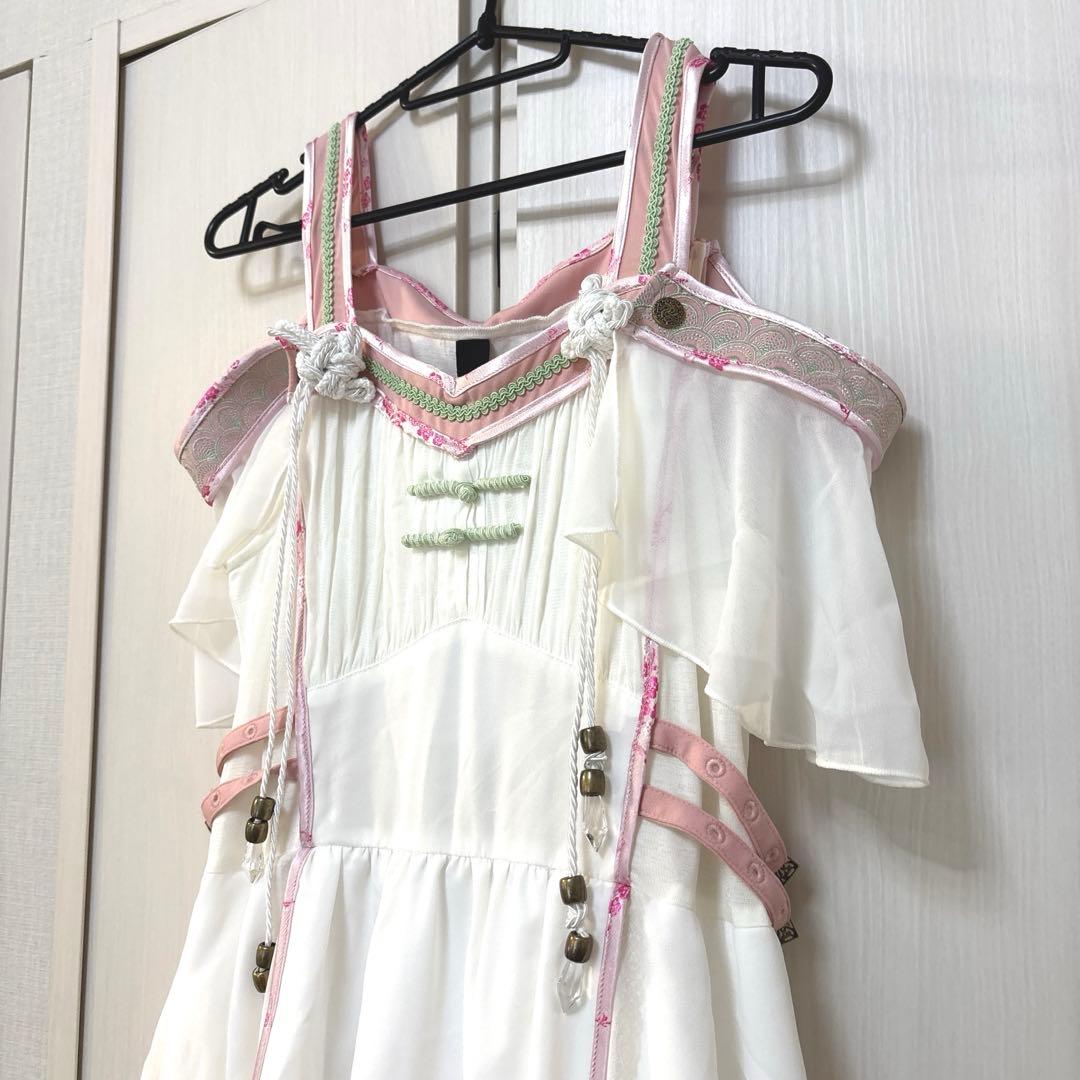 新品タグ付き⭐︎ozz on 金魚刺繍和風ワンピース