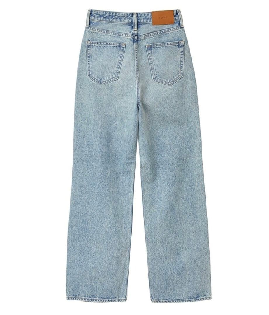 完売【美品】CLANE SECOND DENIM PANTS 1 アイスブルー