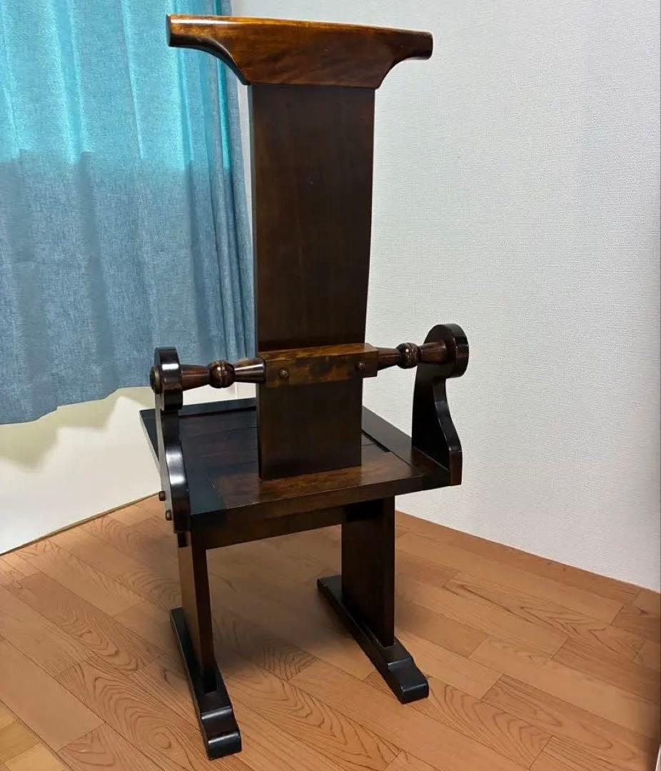 ダイニングチェア　椅子　レトロ　木製イス　チェア