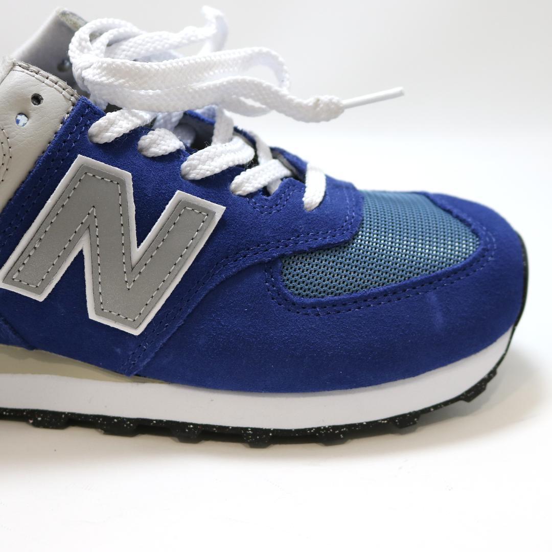 【極美品】ニューバランス U574ESD スニーカー 青 ブルー 26センチ