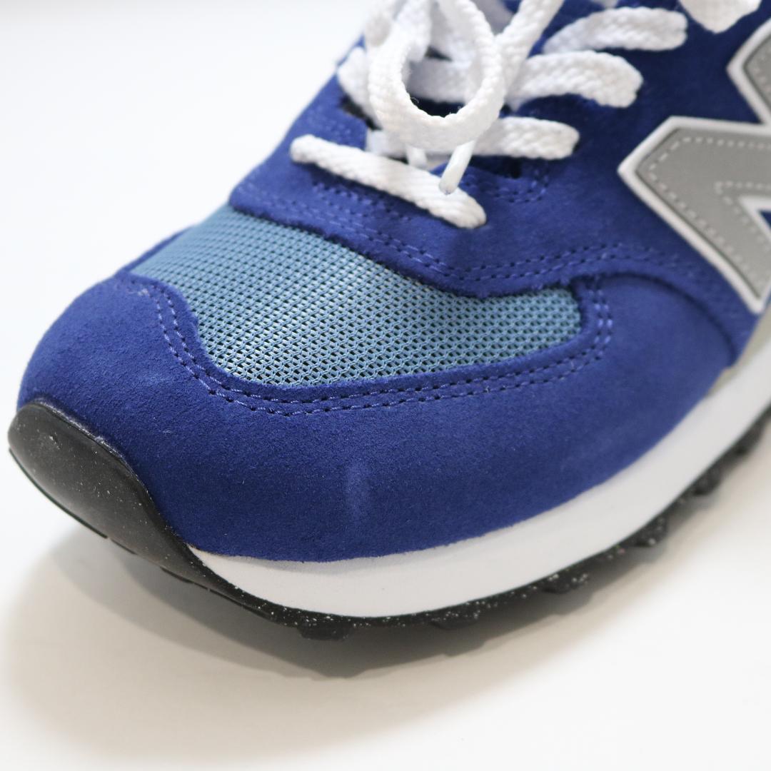 【極美品】ニューバランス U574ESD スニーカー 青 ブルー 26センチ