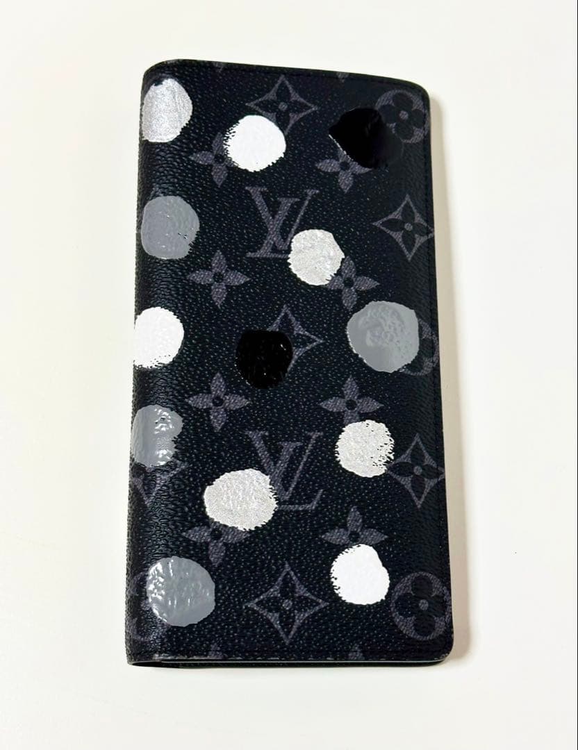 【新品未使用】⭐️値下げ中⭐️ ルイヴィトン 草間彌生 長財布 人気モデル ブラック
