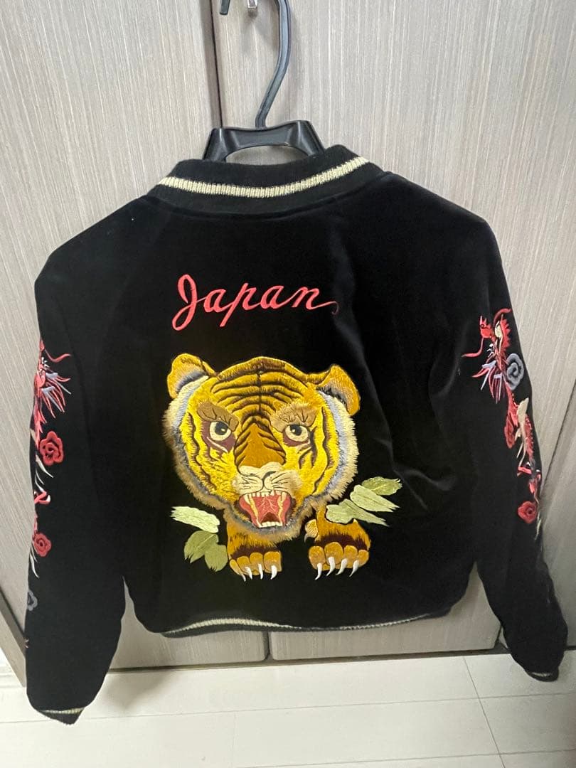 東洋エンタープライズ　スカジャン　別珍　 リバーシブル　Japan