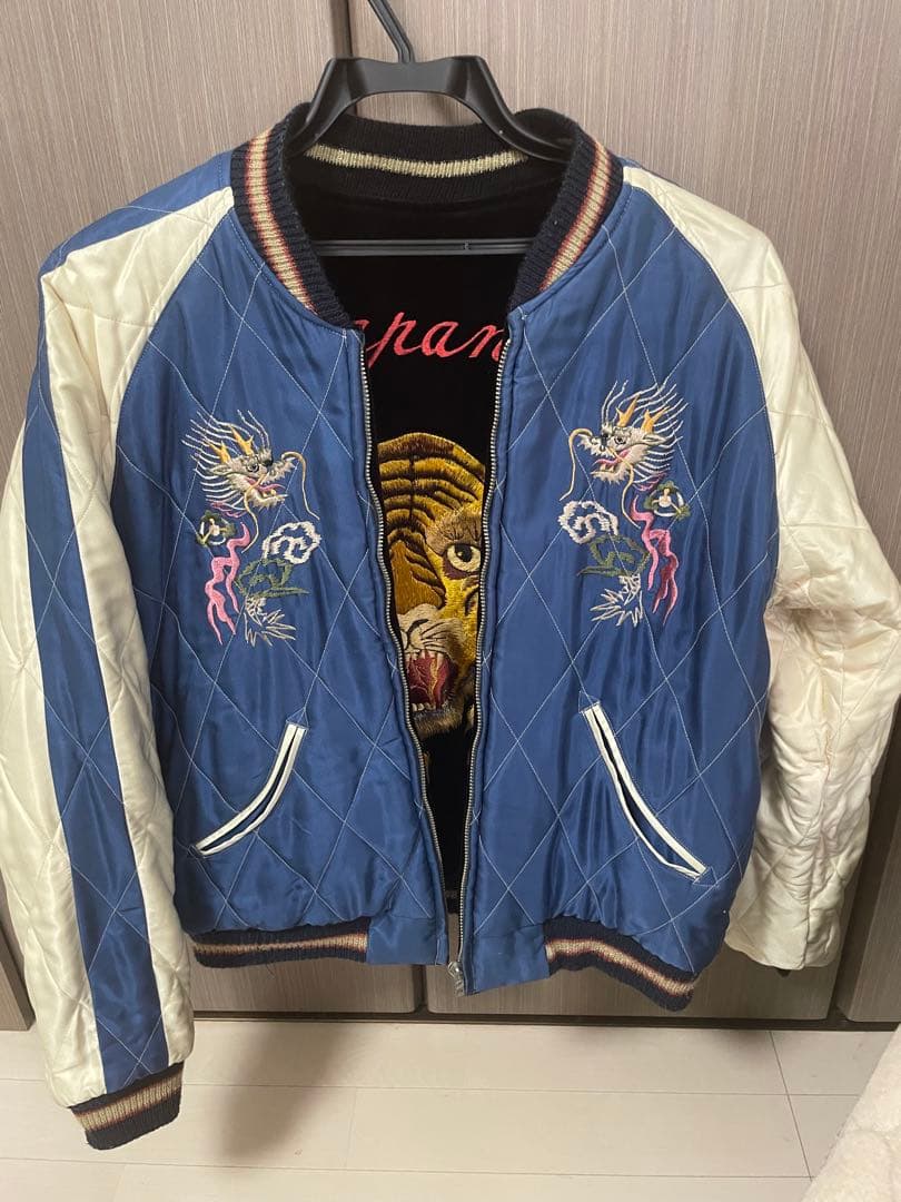 東洋エンタープライズ　スカジャン　別珍　 リバーシブル　Japan