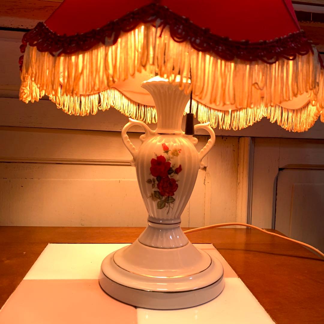 訳あり　ジャンク　昭和レトロ　アンティーク　卓上ライト　ランプ