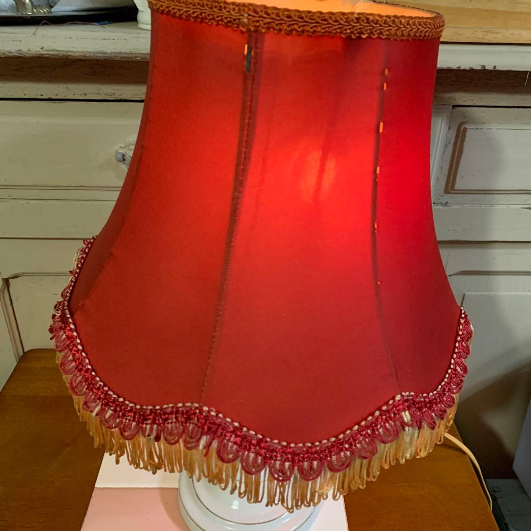 訳あり　ジャンク　昭和レトロ　アンティーク　卓上ライト　ランプ