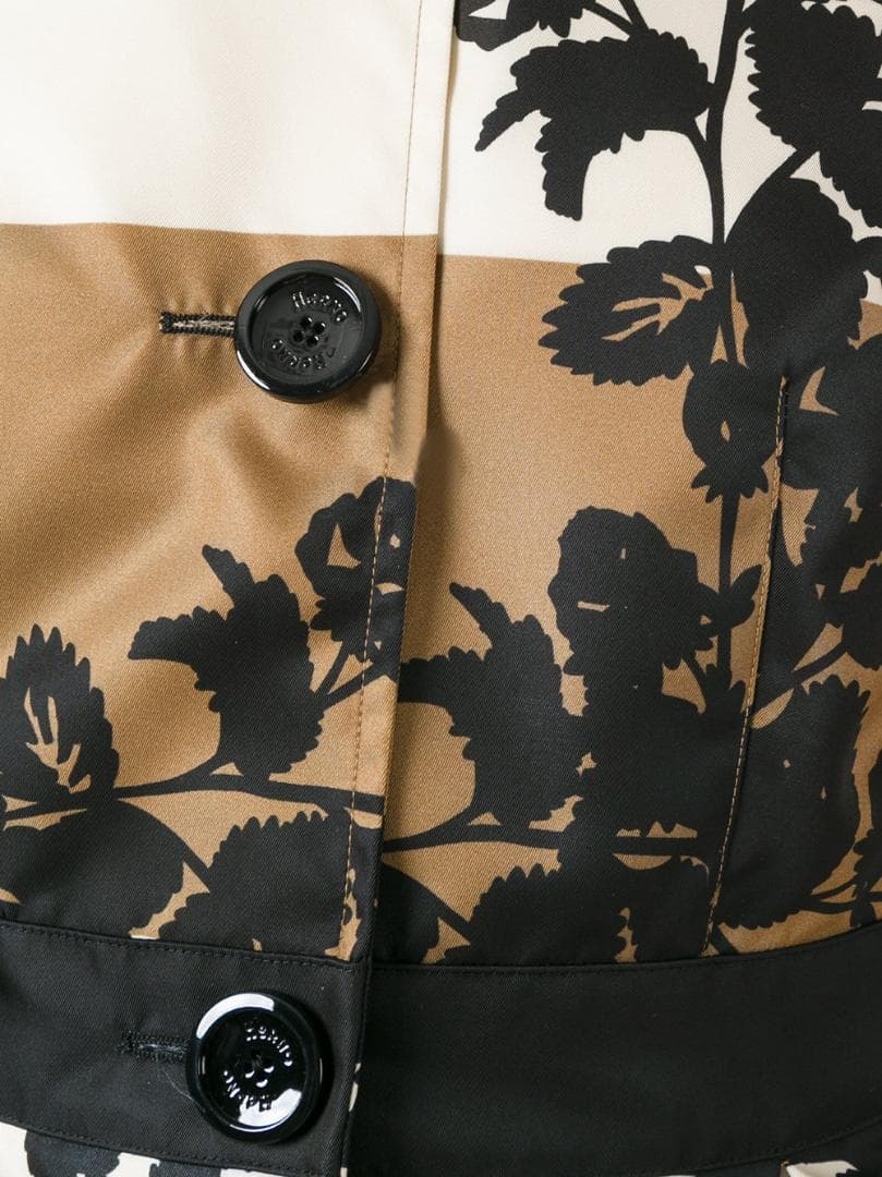 美品　１回着用　HERNO　総柄コート　ヘルノ　正規品