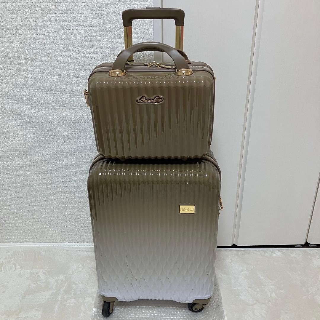 美品 LUNALUX シフレ キャリーケース S ミニトランク付き