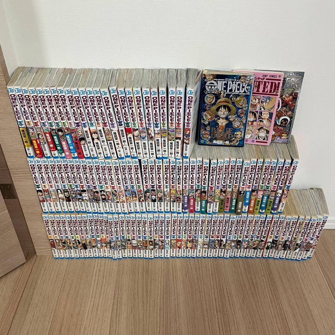 ワンピース 1〜113全巻+ 公式ガイドブック3冊セット ONE PIECE